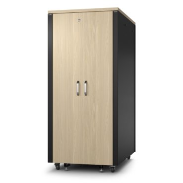 APC SCHNEIDER ELECTRIC IT USA AR4032A rack cabinet 32U Freestanding Maple colour