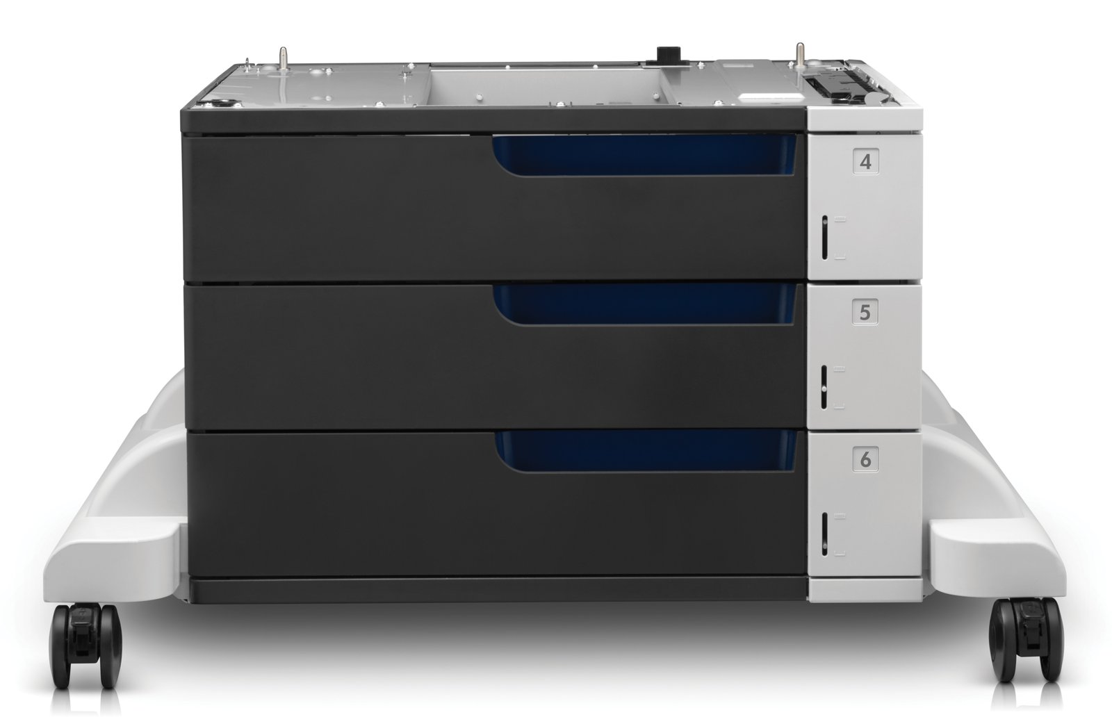 HPI SOURCING - NEW HP LaserJet Color 3x500-sheet Paper Feeder and Stand CE725A