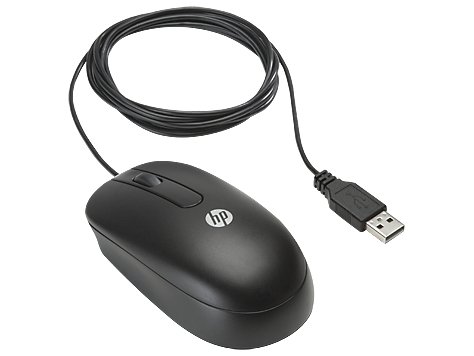 HPI SOURCING - NEW HP USB Optical Scroll mouse Office Ambidextrous Type-A 800 DPI 674316-001