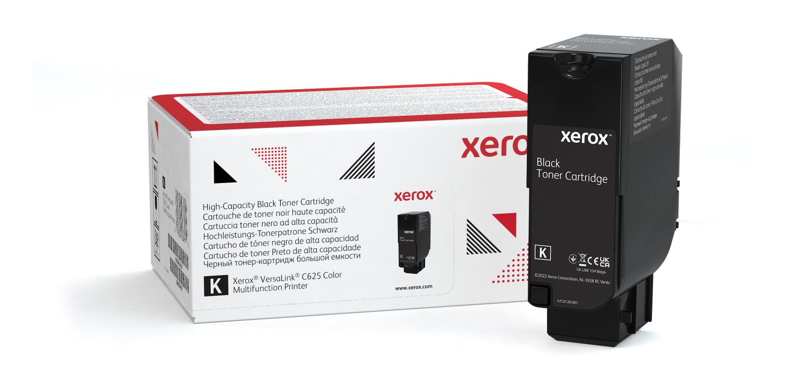 XEROX SUPPLIES Genuine ® VersaLink® C625 Color Multifunction Printer Black High capacity Toner