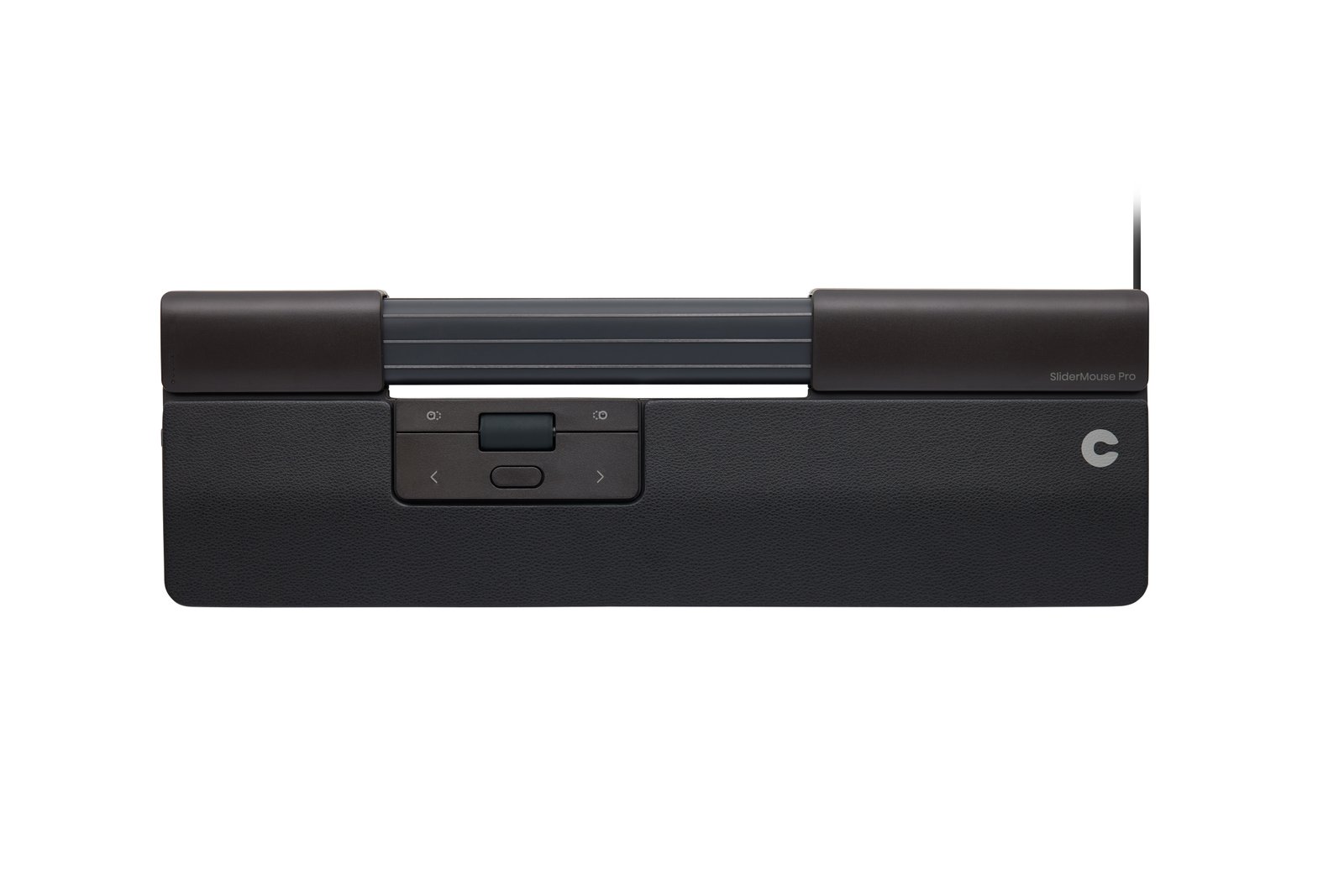 CONTOUR DESIGN INC. SliderMouse Pro Slim Vegan Leather Wrist Rest Wired CDSMPRO20110