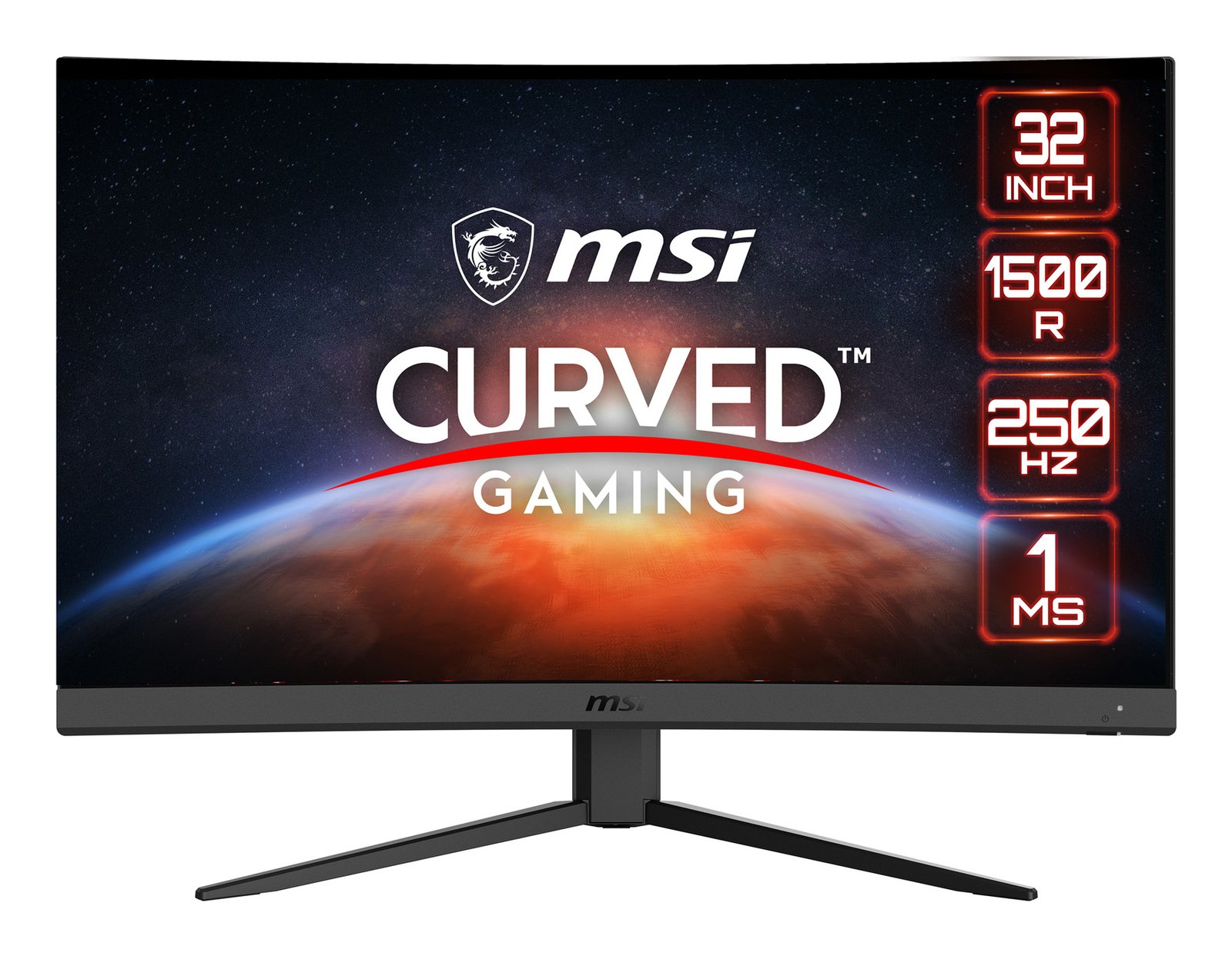 MSI - MONITORS G32C4X computer monitor 80 cm (31.5") 1920 x 1080 pixels Full HD Black
