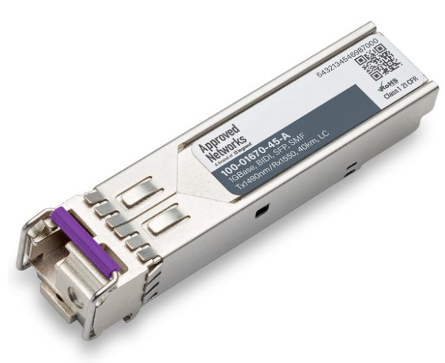 LEGRAND - APPROVED 100-01670-45-A network transceiver module Fiber optic 1000 Mbit/s SFP