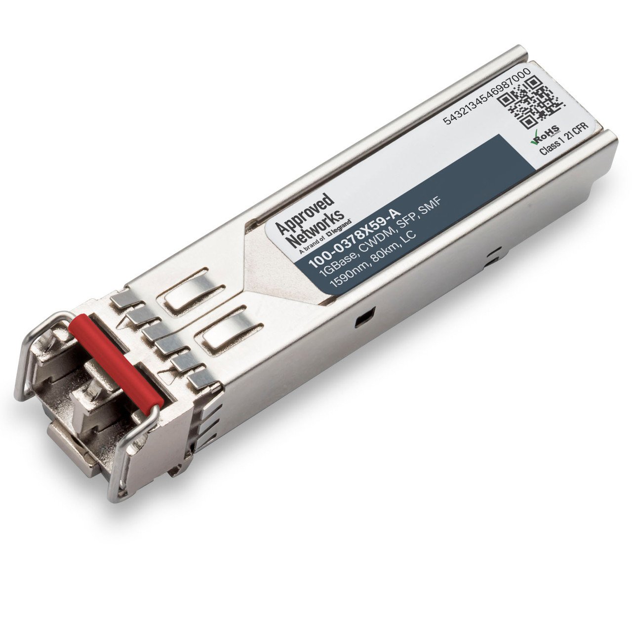LEGRAND - APPROVED 100-0378X59-A network transceiver module Fiber optic 1250 Mbit/s SFP 1590 nm