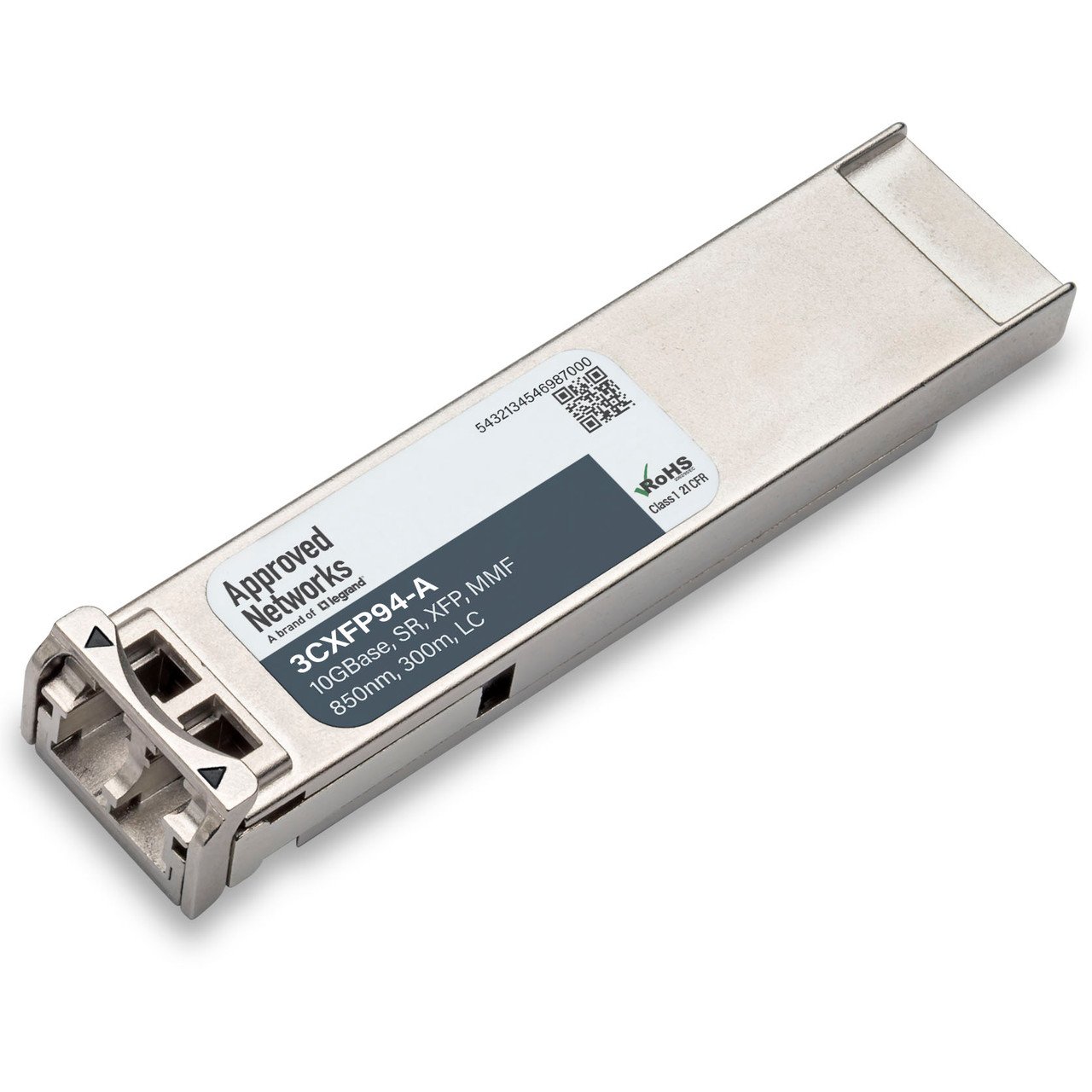 LEGRAND - APPROVED XFP-SR network transceiver module Fiber optic 11100 Mbit/s 850 nm 10121-A