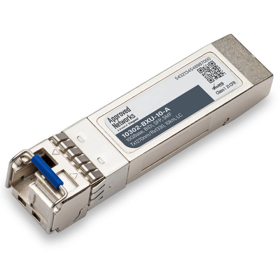 LEGRAND - APPROVED SFP10G-BX23-20-I network transceiver module Fiber optic 10000 Mbit/s SFP+ 10302-BXU-10-A