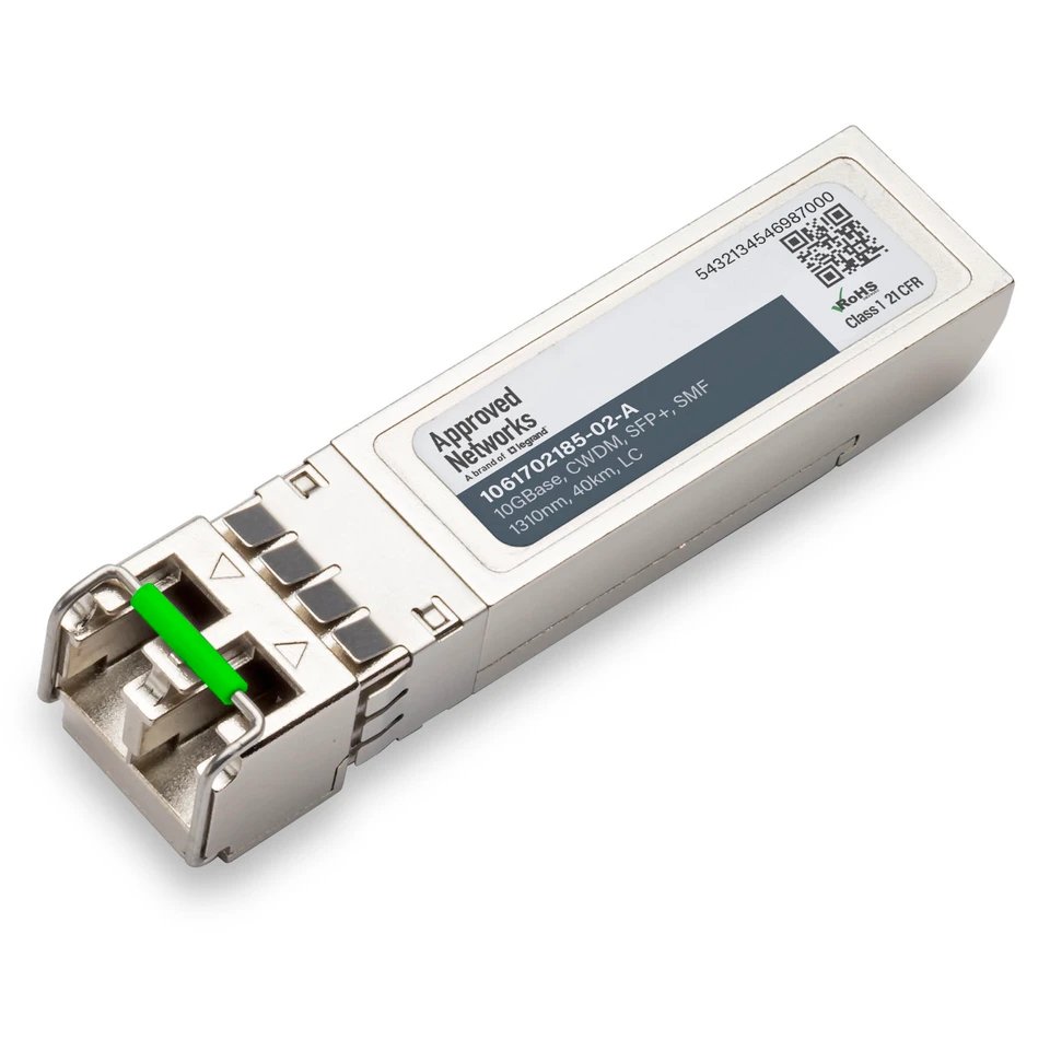 LEGRAND - APPROVED 1061702185-02-A network transceiver module Fiber optic 10 Mbit/s SFP+ 1310 nm