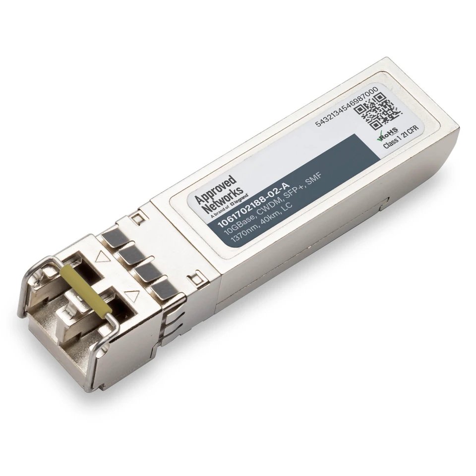 LEGRAND - APPROVED 1061702188-02-A network transceiver module Fiber optic 10 Mbit/s SFP+ 1370 nm