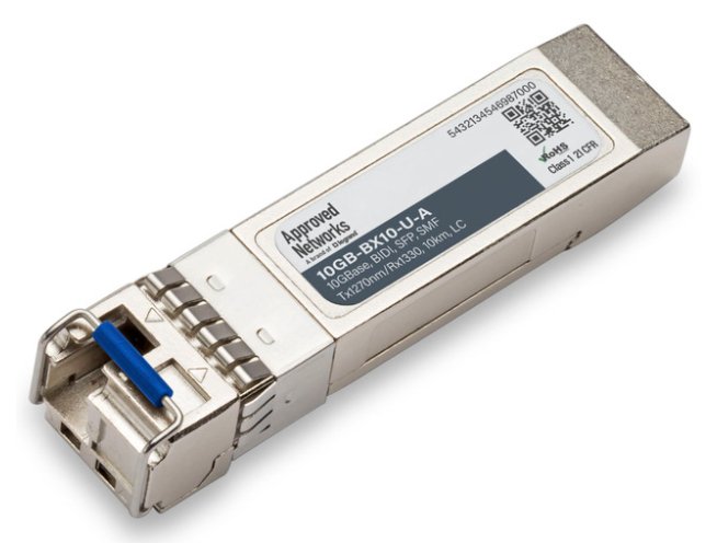 LEGRAND - APPROVED 10GB-BX10-U-A network transceiver module Fiber optic 10000 Mbit/s SFP+