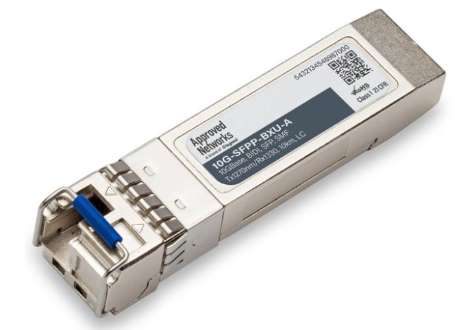 LEGRAND - APPROVED 10G-SFPP-BXU-A network transceiver module Fiber optic 10000 Mbit/s SFP+