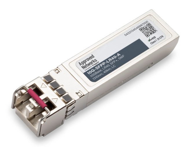 LEGRAND - APPROVED 10G-SFPP-LR40-A network transceiver module Fiber optic 10000 Mbit/s SFP+ 1310 nm