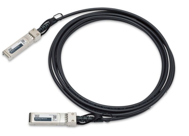 LEGRAND - APPROVED 10G-SFPP-TWX-0.5-A InfiniBand/fibre optic cable 0.5 m SFP+ DAC Black, Silver