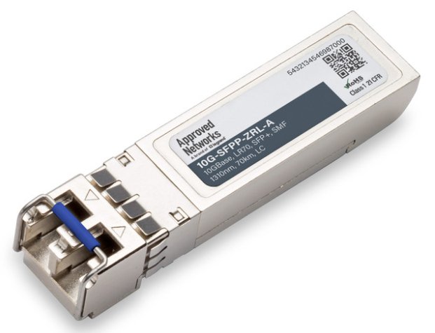 LEGRAND - APPROVED 10G-SFPP-ZRL-A network transceiver module Fiber optic 10000 Mbit/s SFP+