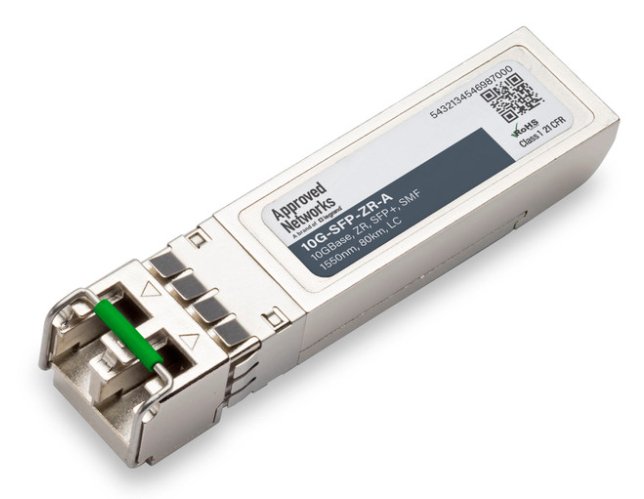 LEGRAND - APPROVED 10G-SFP-ZR-A network transceiver module Fiber optic 10000 Mbit/s SFP+ 1550 nm