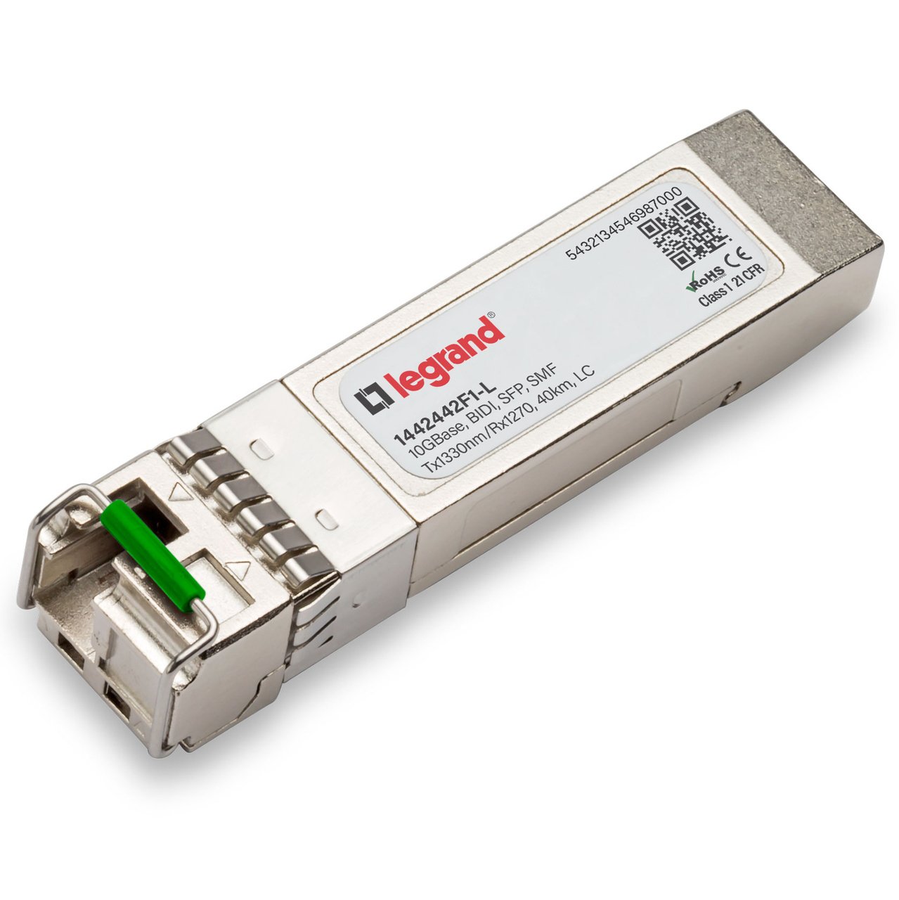 LEGRAND - APPROVED 1442442F1-OP network transceiver module Fiber optic 10000 Mbit/s SFP+