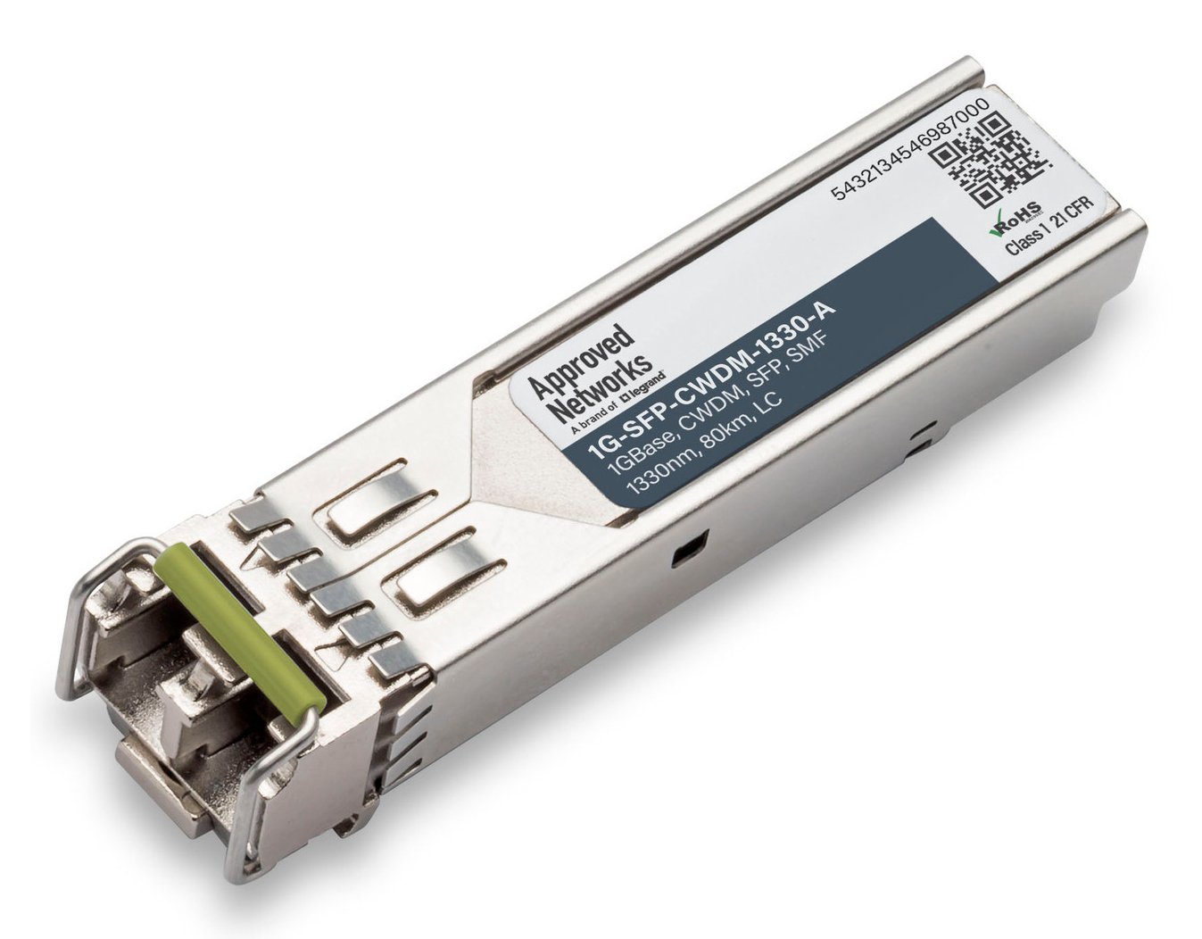 LEGRAND - APPROVED 1G-SFP-CWDM-1330-A network transceiver module Fiber optic 1250 Mbit/s 1330 nm
