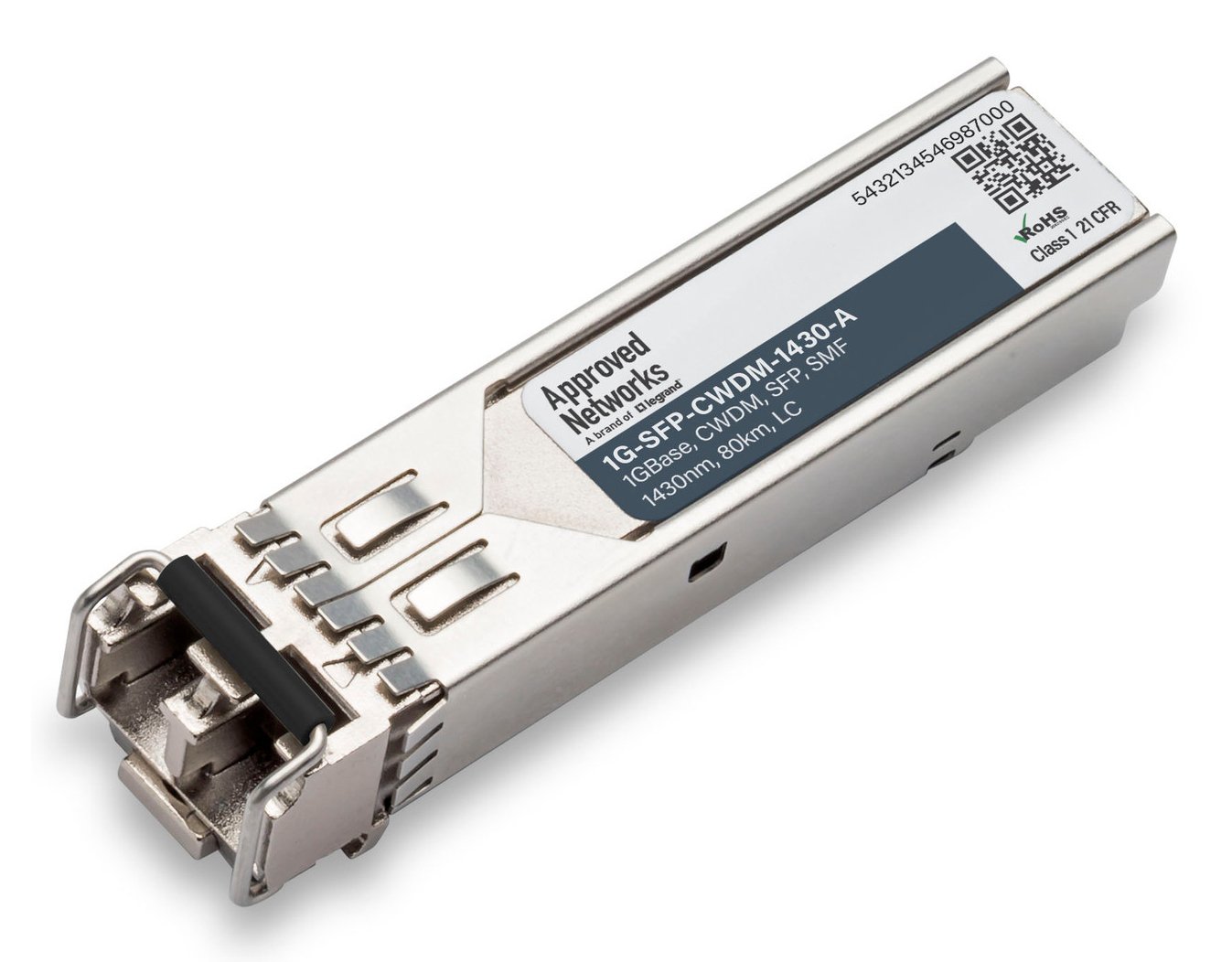 LEGRAND - APPROVED 1G-SFP-CWDM-1430-A network transceiver module Fiber optic 1250 Mbit/s 1430 nm