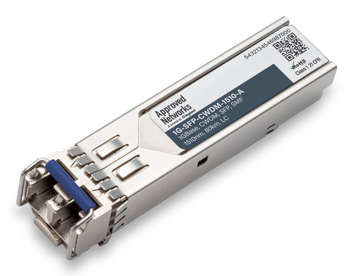LEGRAND - APPROVED 1G-SFP-CWDM-1510-A network transceiver module Fiber optic 1250 Mbit/s 1510 nm