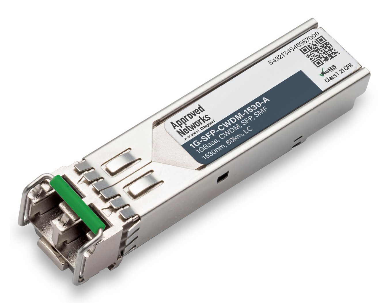 LEGRAND - APPROVED 1G-SFP-CWDM-1530-A network transceiver module Fiber optic 1250 Mbit/s 1530 nm