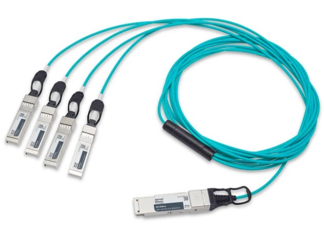 LEGRAND - APPROVED 470-ACIH-A InfiniBand/fibre optic cable 30 m QSFP28 AOC Aqua colour