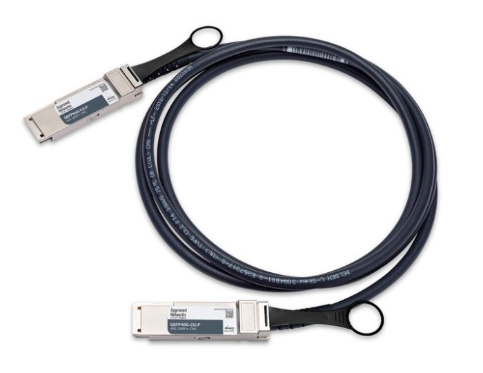 LEGRAND - APPROVED 603020002-A InfiniBand/fibre optic cable 2 m QSFP+ DAC Silver, Black