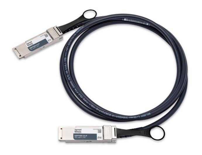 LEGRAND - APPROVED 603020001-A InfiniBand/fibre optic cable 1 m QSFP+ DAC Silver, Black