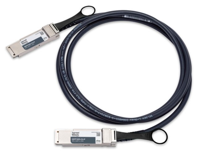 LEGRAND - APPROVED 603020008-A InfiniBand/fibre optic cable 1.5 m QSFP+ DAC Silver, Black