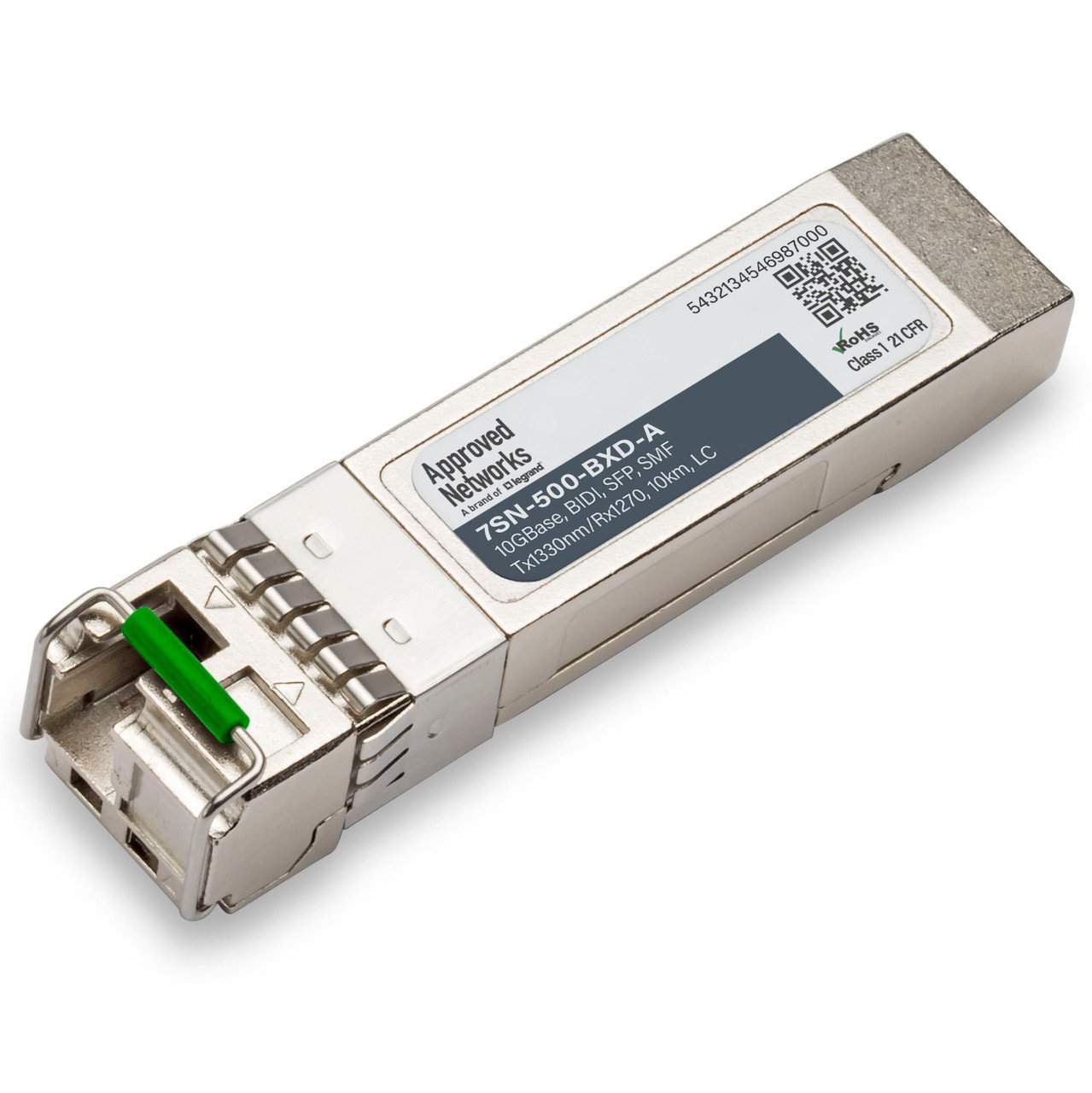 LEGRAND - APPROVED 7SN-500-BXD-A network transceiver module Fiber optic 10000 Mbit/s SFP+