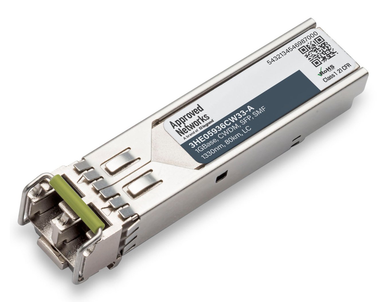 LEGRAND - APPROVED 3HE05936CW33-A network transceiver module Fiber optic 1250 Mbit/s SFP 1330 nm