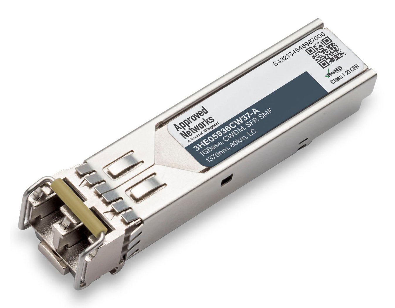 LEGRAND - APPROVED 3HE05936CW37-A network transceiver module Fiber optic 1250 Mbit/s SFP 1370 nm