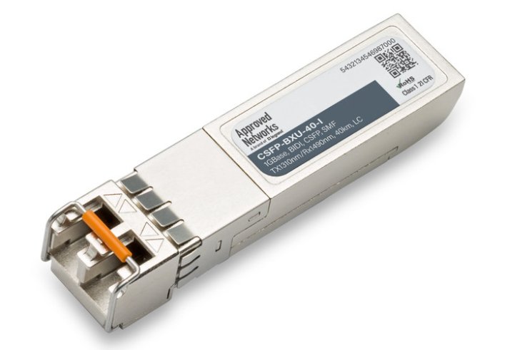 LEGRAND - APPROVED AN-CSFP-BXU-40-I network transceiver module Fiber optic 1000 Mbit/s