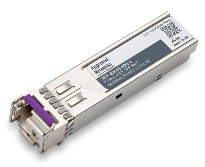 LEGRAND - APPROVED AN-SFP-BX45-100-I network transceiver module Fiber optic 1000 Mbit/s