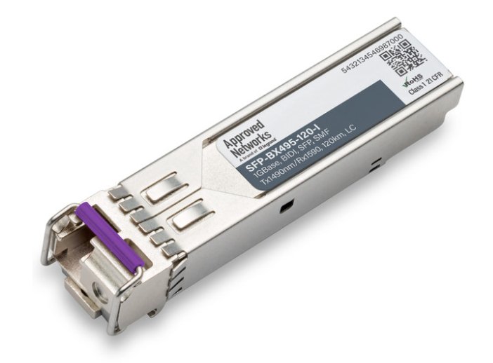 LEGRAND - APPROVED AN-SFP-BX495-120-I network transceiver module Fiber optic 1000 Mbit/s