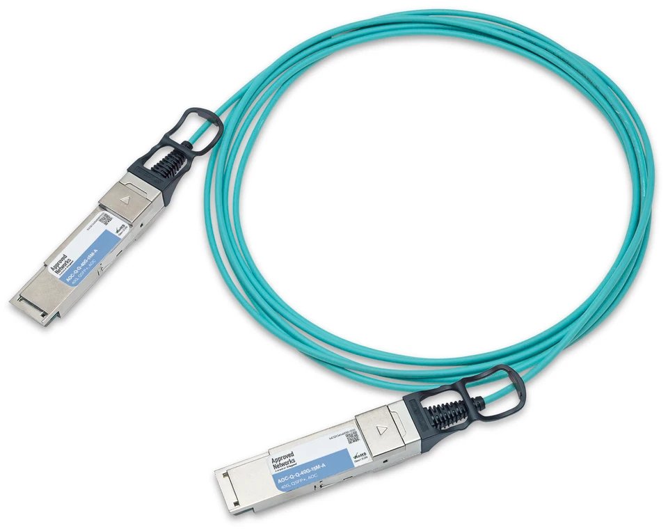 LEGRAND - APPROVED AOC-Q-Q-40G-15M-A InfiniBand/fibre optic cable QSFP+ Aqua colour