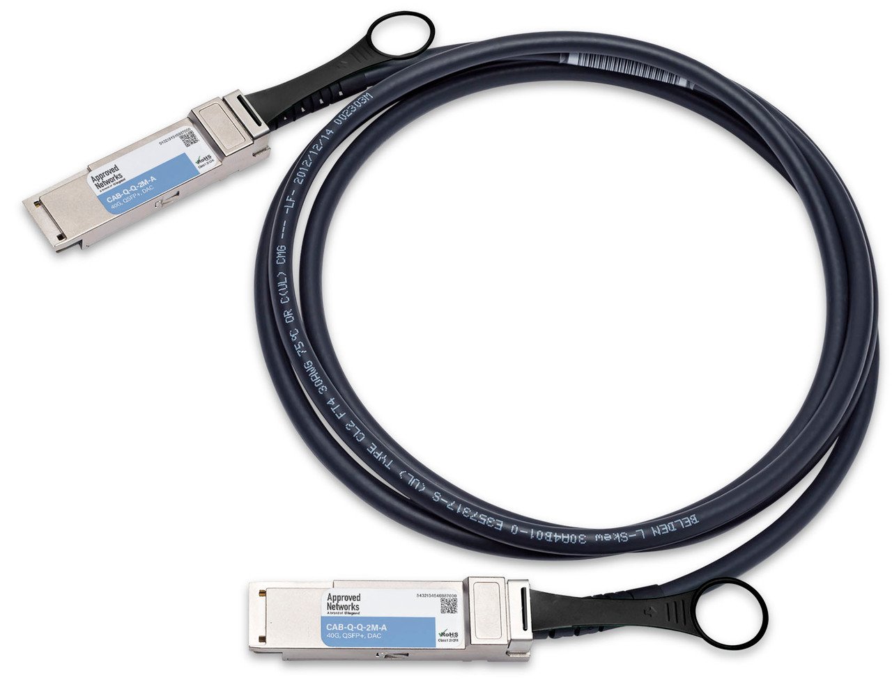 LEGRAND - APPROVED CAB-Q-Q-2M-A InfiniBand/fibre optic cable QSFP+ Twinax Black