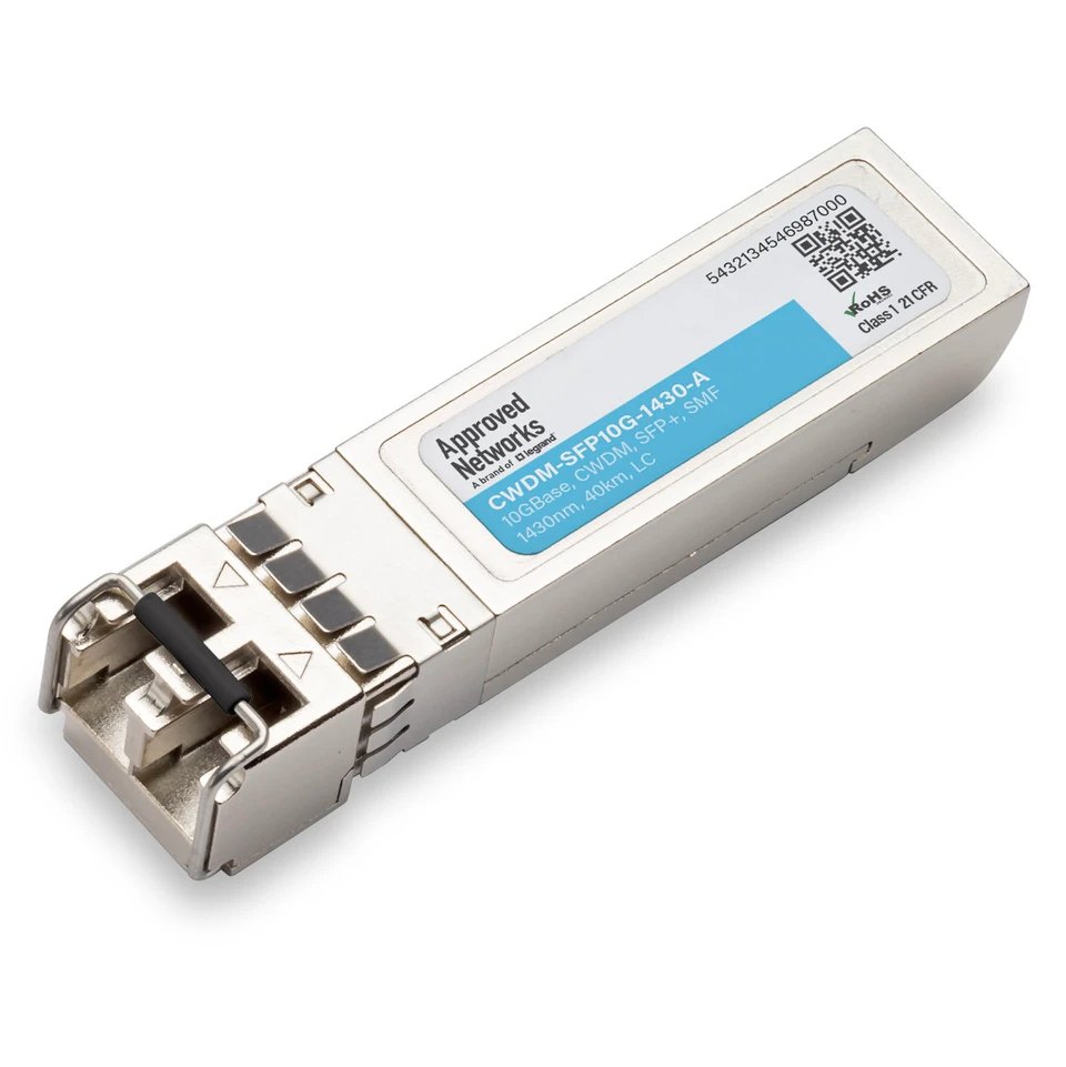 LEGRAND - APPROVED CWDM-SFP10G-1430-A network transceiver module Fiber optic 10 Mbit/s SFP+ 1430 nm