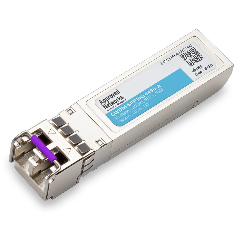 LEGRAND - APPROVED CWDM-SFP10G-1490-A network transceiver module Fiber optic 10 Mbit/s SFP+ 1490 nm