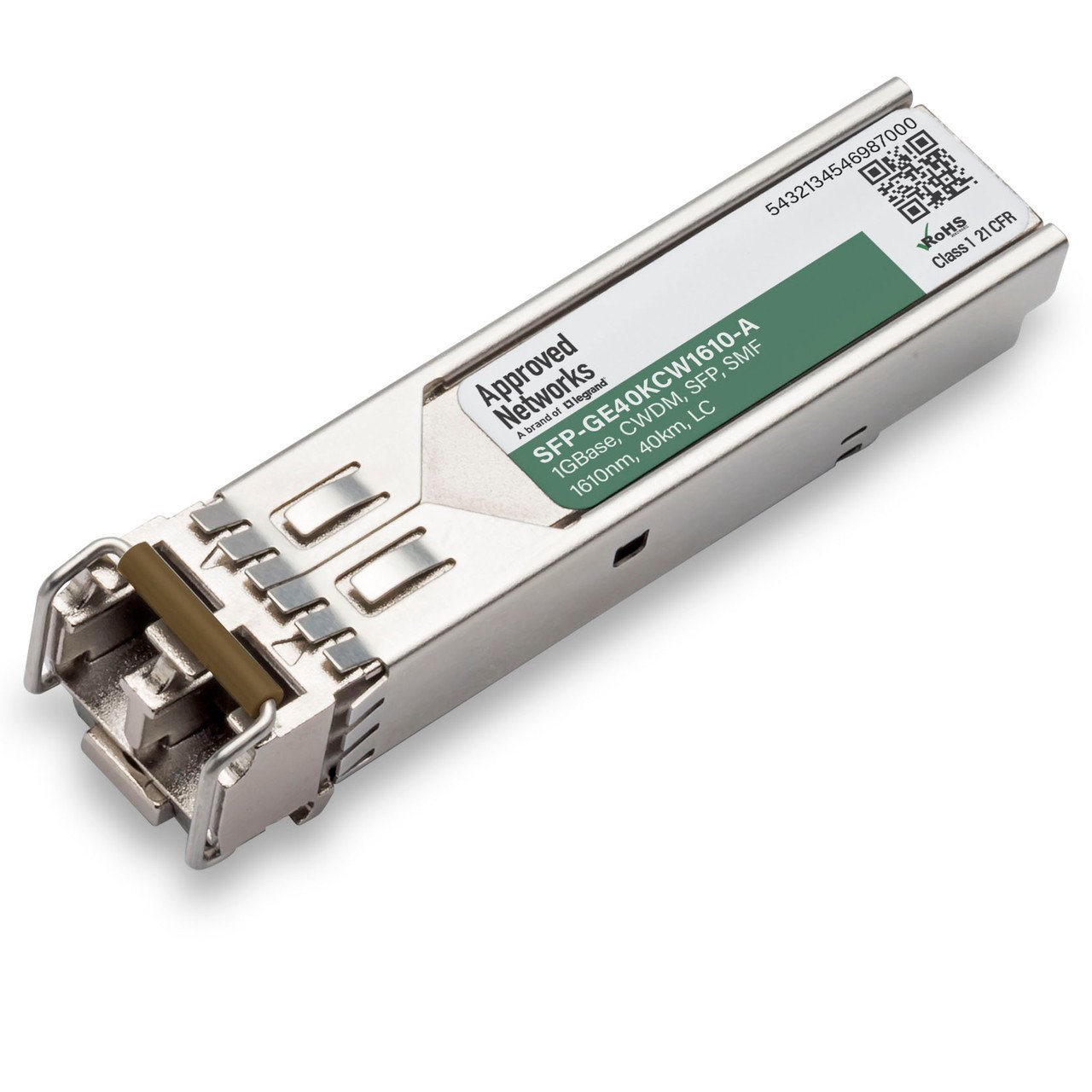 LEGRAND - APPROVED CWDM-SFP-1270-40-A network transceiver module Fiber optic 1250 Mbit/s 1270 nm
