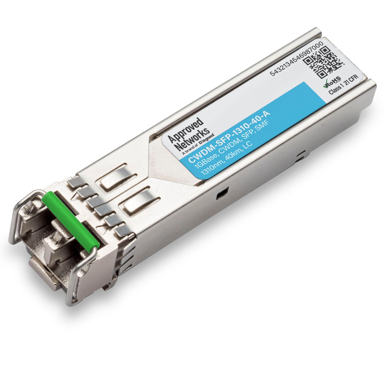 LEGRAND - APPROVED CWDM-SFP-1310-40-A network transceiver module Fiber optic 1250 Mbit/s 1310 nm