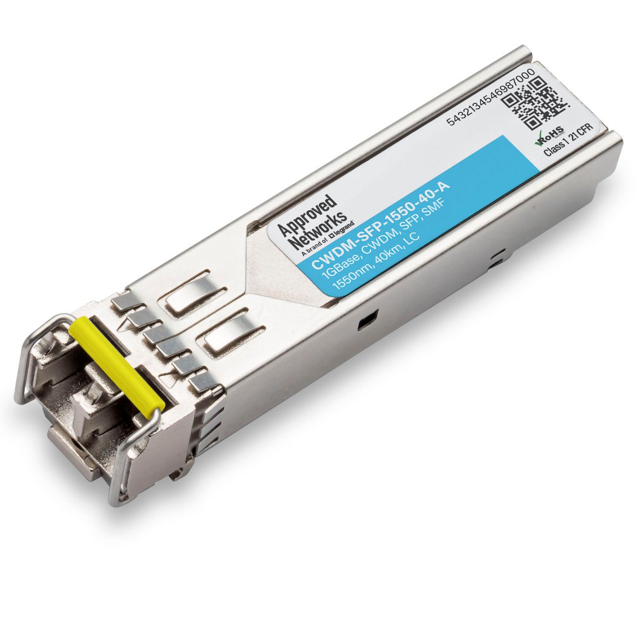 LEGRAND - APPROVED CWDM-SFP-1550-40-A network transceiver module Fiber optic 1250 Mbit/s 1550 nm