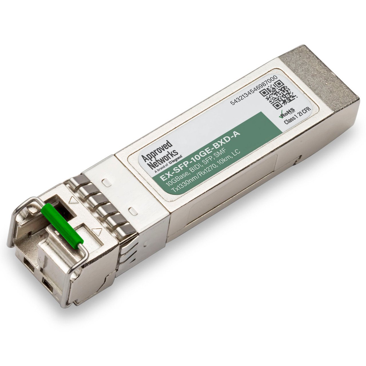 LEGRAND - APPROVED EX-SFP-10GE-BXD-A network transceiver module Fiber optic 10000 Mbit/s SFP+