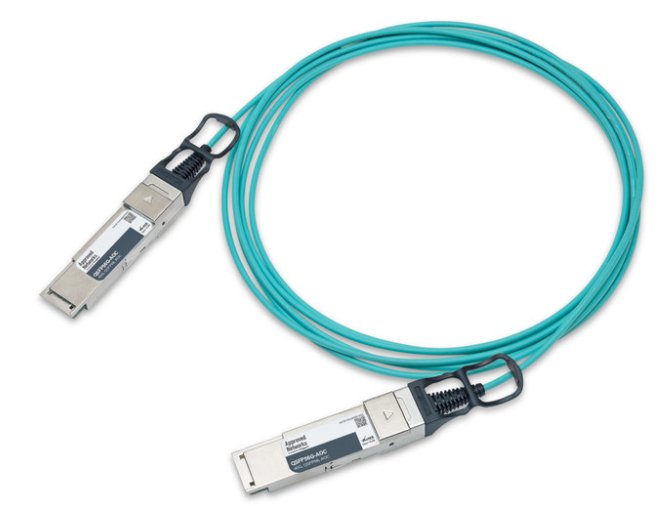 LEGRAND - APPROVED FCBN414QD3C04-A InfiniBand/fibre optic cable 4 m QSFP+ AOC Aqua colour