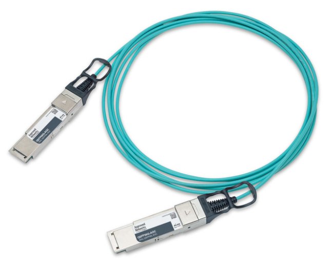 LEGRAND - APPROVED FCBN414QD3C12-A InfiniBand/fibre optic cable 12 m QSFP+ AOC Aqua colour