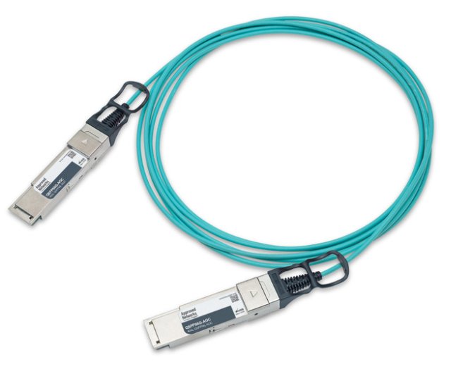LEGRAND - APPROVED FCBN414QD3C10-A InfiniBand/fibre optic cable 10 m QSFP+ AOC Aqua colour
