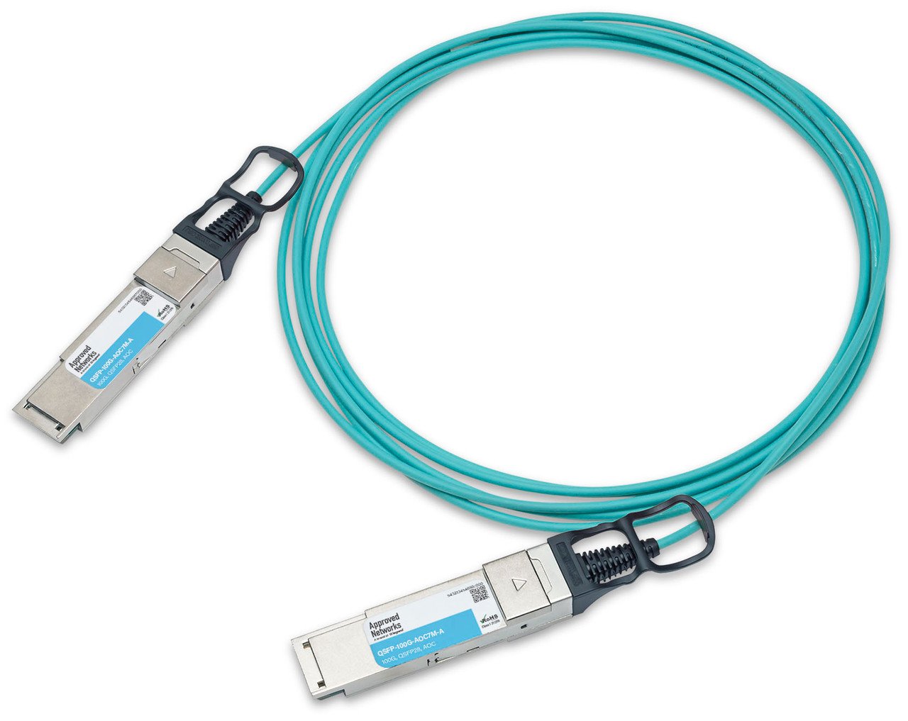 LEGRAND - APPROVED QSFP-100G-AOC7M-A InfiniBand/fibre optic cable 7 m QSFP28 AOC Aqua colour