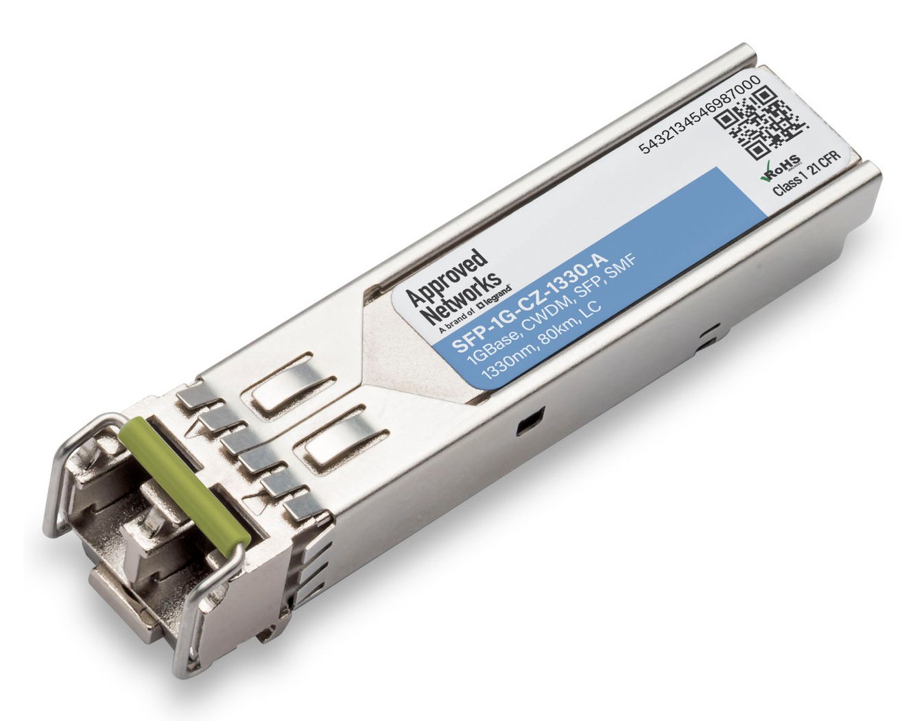 LEGRAND - APPROVED SFP-1G-CZ-1330-A network transceiver module Fiber optic 1250 Mbit/s 1330 nm