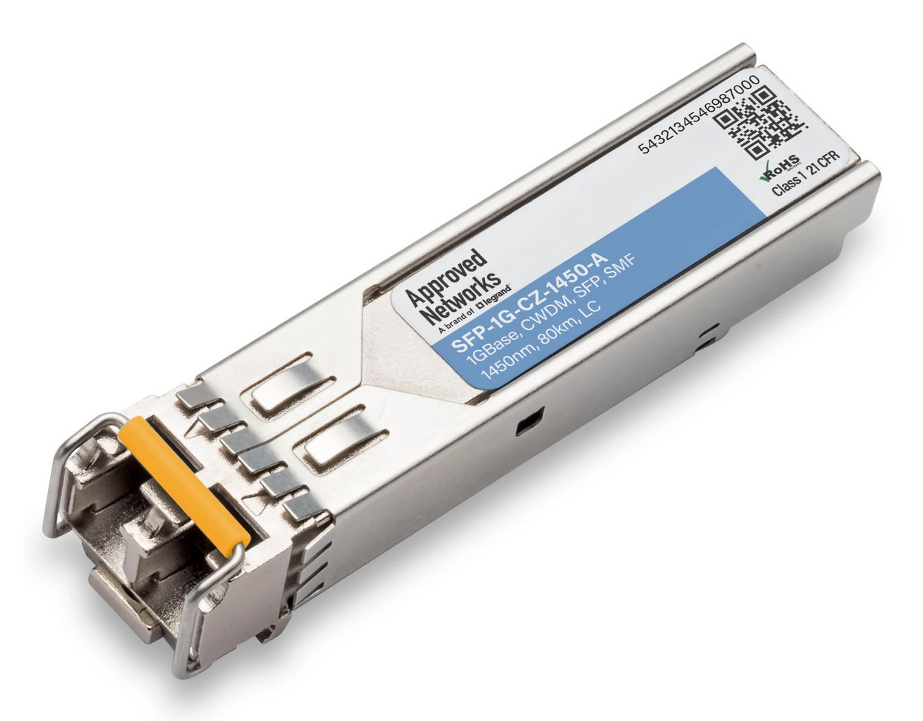 LEGRAND - APPROVED SFP-1G-CZ-1450-A network transceiver module Fiber optic 1250 Mbit/s 1450 nm
