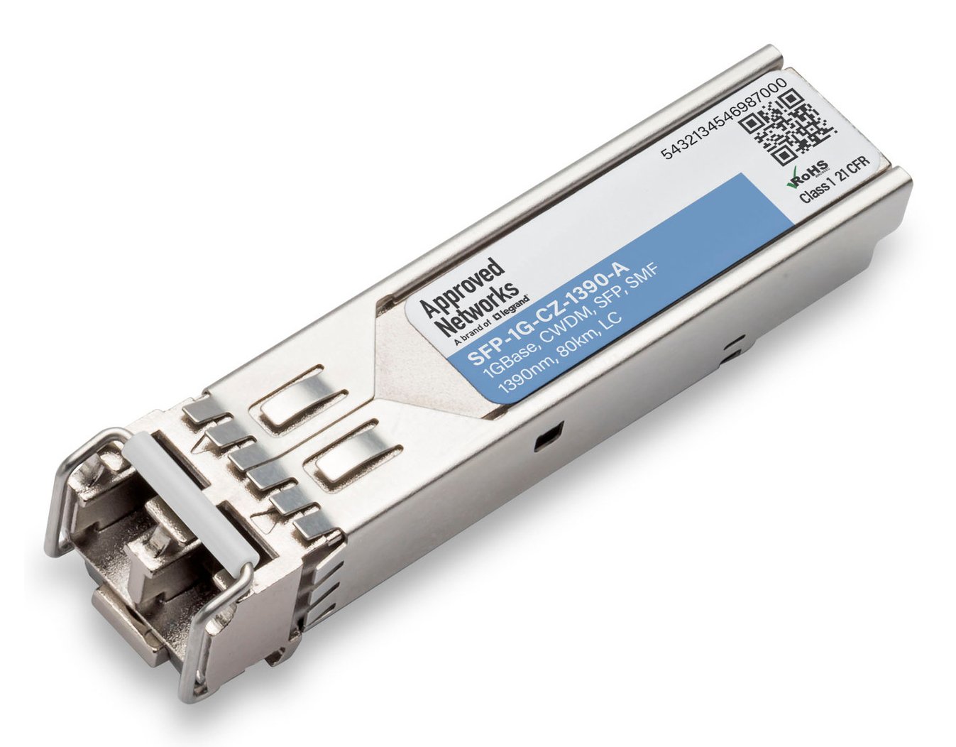 LEGRAND - APPROVED SFP-1G-CZ-1390-A network transceiver module Fiber optic 1250 Mbit/s 1390 nm
