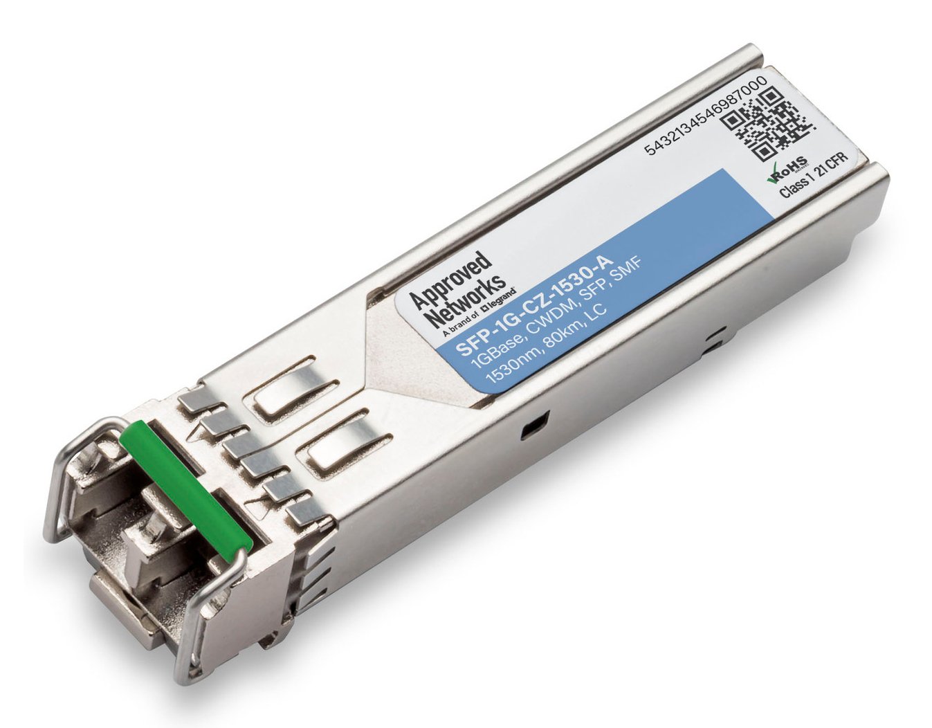 LEGRAND - APPROVED SFP-1G-CZ-1530-A network transceiver module Fiber optic 1250 Mbit/s 1530 nm