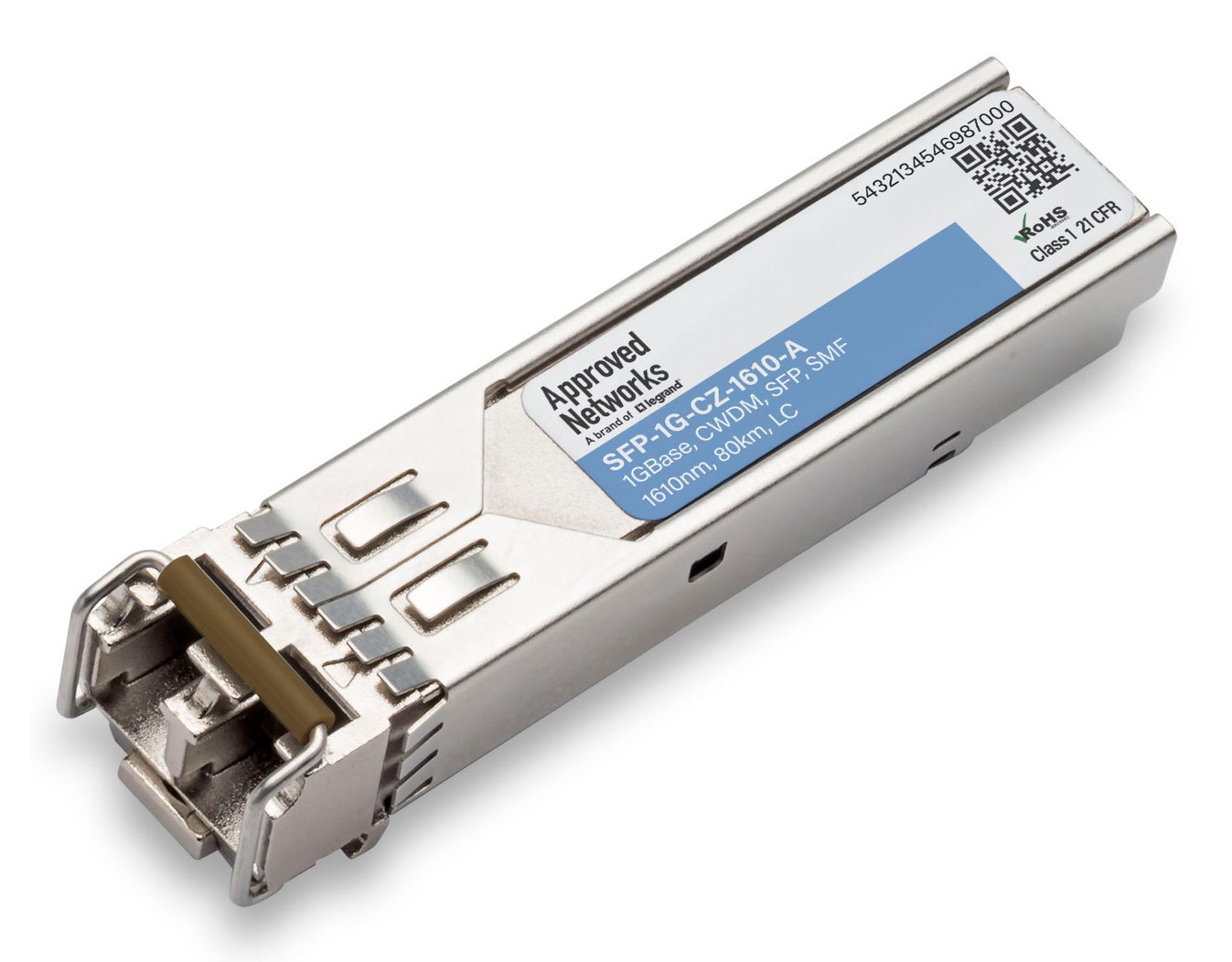 LEGRAND - APPROVED SFP-1G-CZ-1610-A network transceiver module Fiber optic 1250 Mbit/s 1610 nm